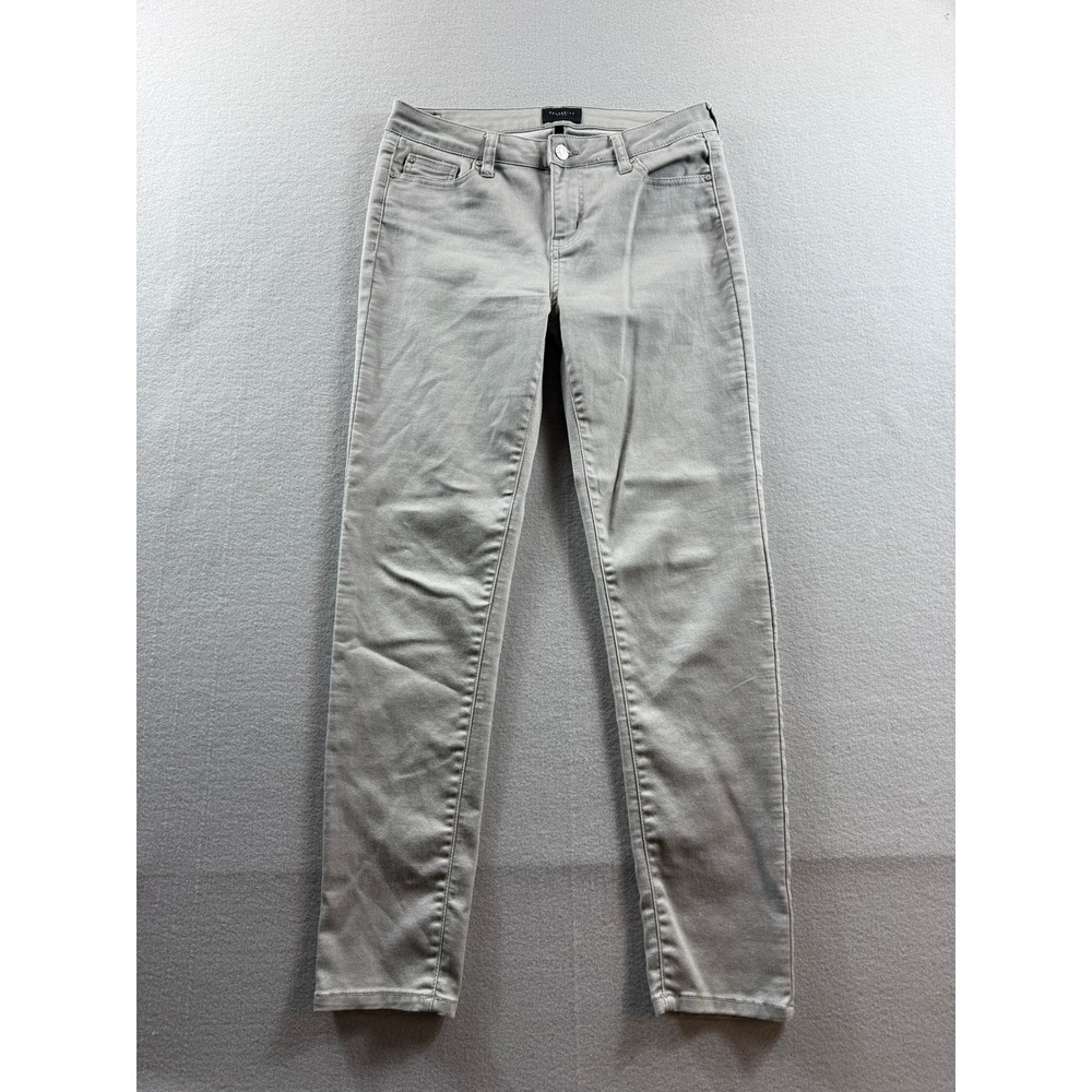 Celebrity Pink Jayden Skinny Jeans Women 7/28S Gray Low Rise Stretch Denim 30x28